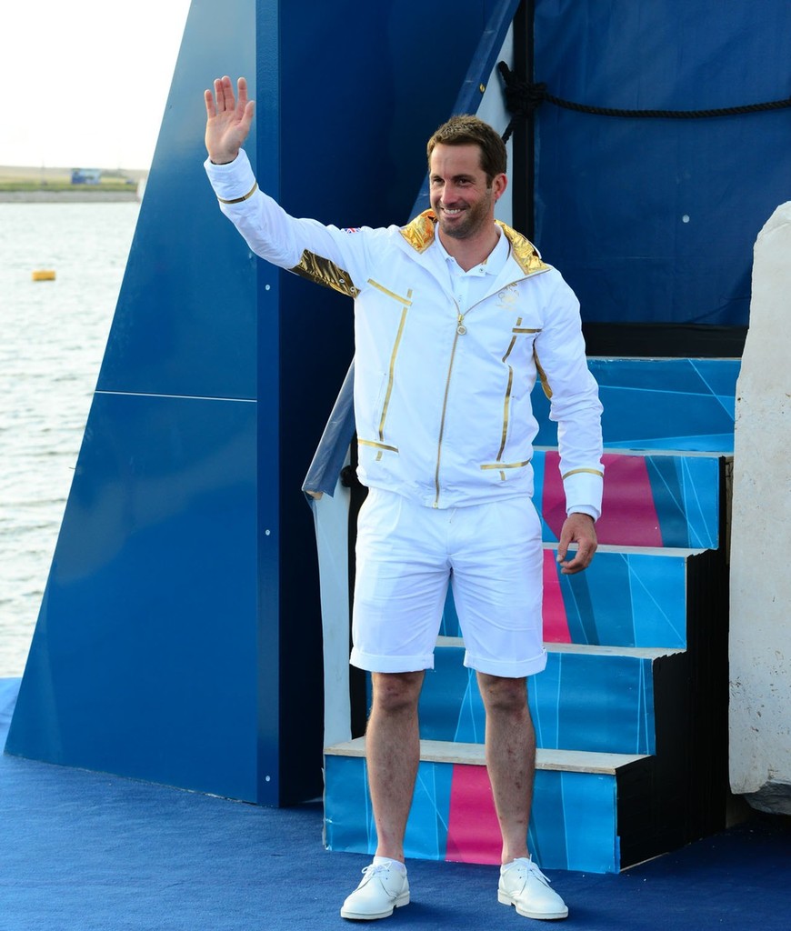 Ben Ainslie - London 2012 Olympic Sailing Competition &copy; Sail-World.com http://www.sail-world.com